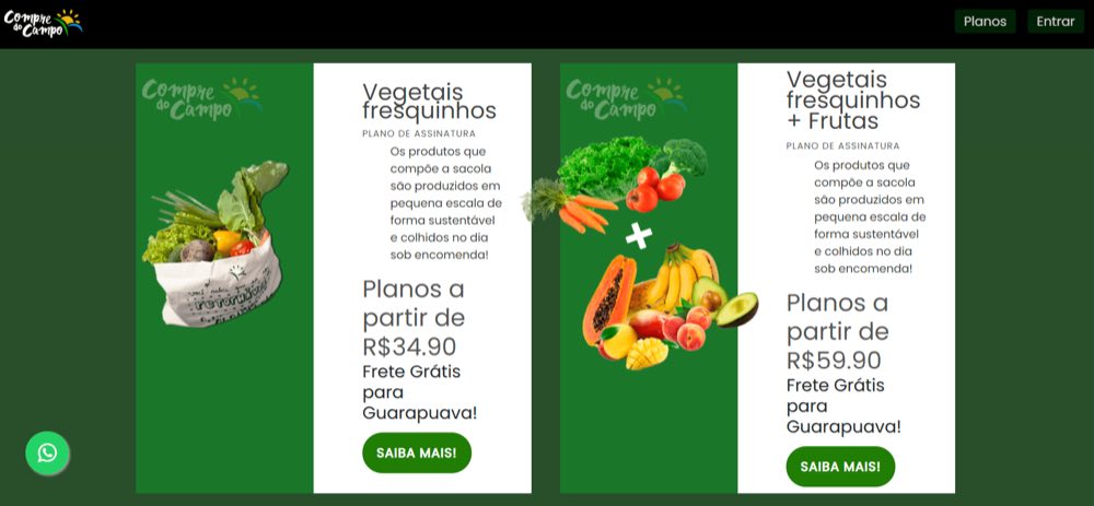 Screenshot of Compre do Campo